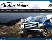 Tablet Screenshot of kellermotors.org